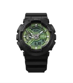 Casio G-Shock Herrenuhr mit grünem Zifferblatt