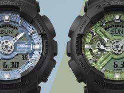Casio G-Shock Herrenuhr mit grünem Zifferblatt