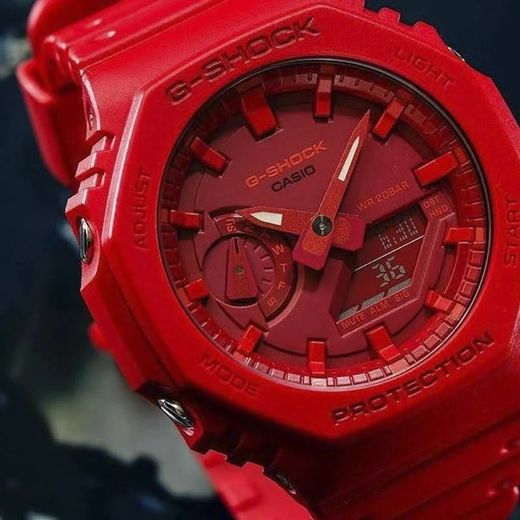 Casio G-Shock Rote Uhr