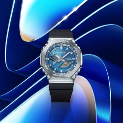 Reloj Casio G-Shock Steel con Bluetooth® y carga Tough Solar Blue