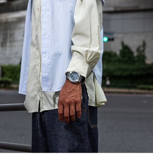 Casio G-Shock Stahluhr mit Bluetooth® und Tough Solar Blue-Ladefunktion