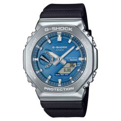 Reloj Casio G-Shock Steel con Bluetooth® y carga Tough Solar Blue