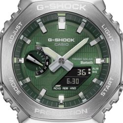 Reloj Casio G-Shock Steel con Bluetooth® y carga Tough Solar Green