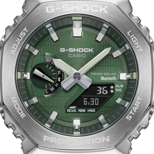 Reloj Casio G-Shock Steel con Bluetooth® y carga Tough Solar Green