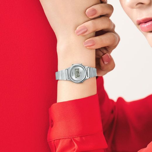 Casio Mini Collection Silberne Uhr