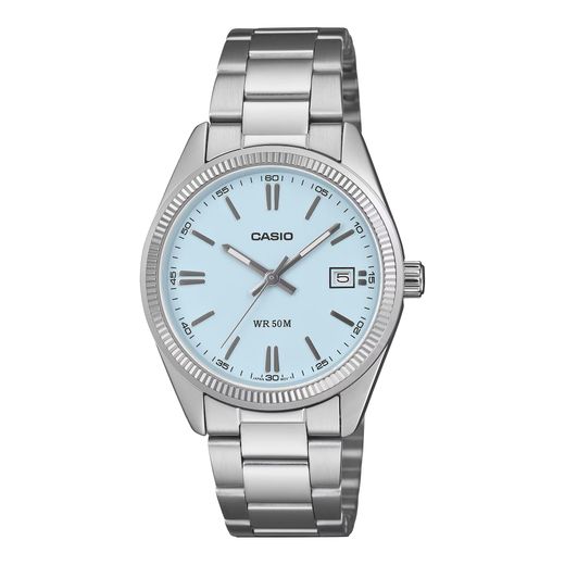 Reloj Casio Unisex Azul clarito UTP-1302PD