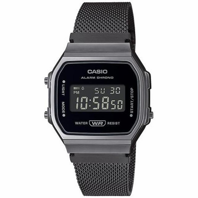 Reloj Casio digital negro para hombre con cronómetro — Miralles