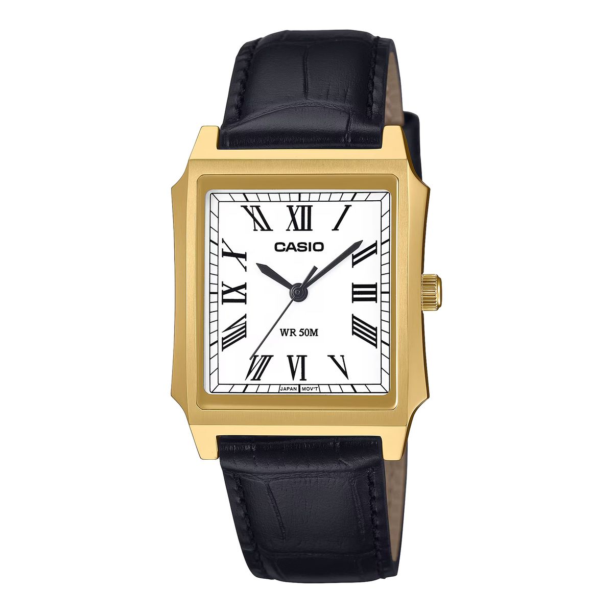 Reloj Casio Unisex MTP-B190GL Gold con esfera Blanca