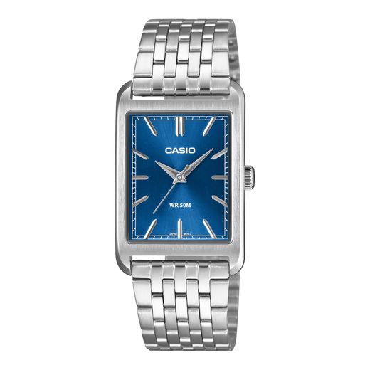 Reloj Casio Unisex MTP-B215D con esfera Azul marino