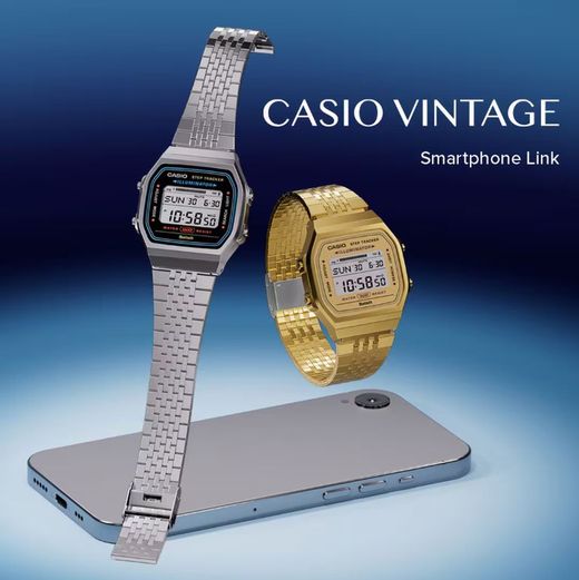 Reloj Casio Vintage Bluetooth® ABL-100 Silver