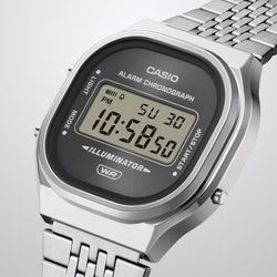Reloj Casio Vintage digital unisex A140WE Grey