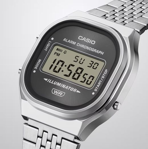 Reloj Casio Vintage digital unisex A140WE Grey