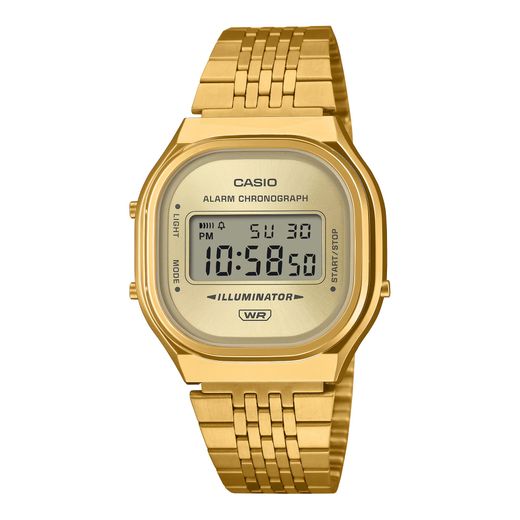 Reloj Casio Vintage digital unisex A140WEG Gold