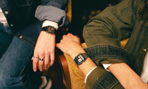 Reloj Casio Vintage Unisex A130WE Silver