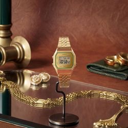 Reloj Casio Vintage Unisex LA680WEGV Dorado Green