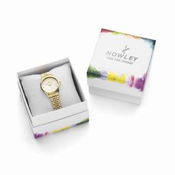 Montre carrée pour femme Nowley avec mat en acier