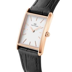 Reloj Daniel Wellington Bound Black Crocodile Rose Gold