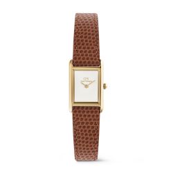 Reloj Daniel Wellington Bound Mini Light Brown Lizard Gold