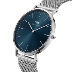 Daniel Wellington Classic Mesh Arctic Silver Uhr