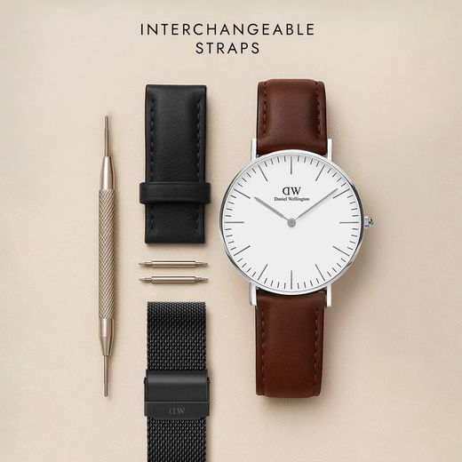 Reloj Daniel Wellington Classic Sheffield Silver