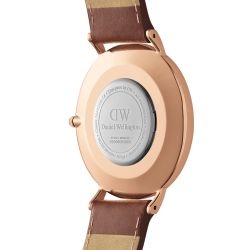 Relógio Daniel Wellington Classic St Mawes Arctic em ouro rosa
