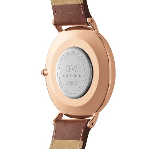Relógio Daniel Wellington Classic St Mawes Arctic em ouro rosa