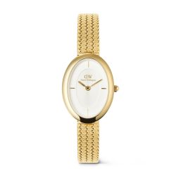 Reloj Daniel Wellington Juliette Braided Mesh White Sunray Gold