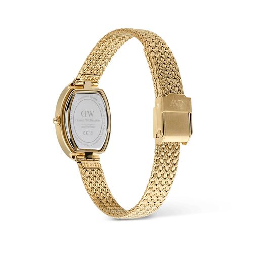 Reloj Daniel Wellington Juliette Braided Mesh White Sunray Gold