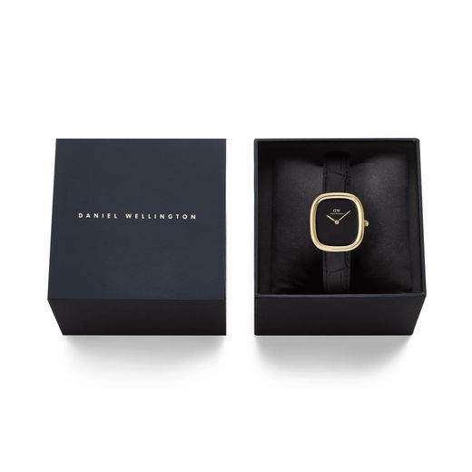 Reloj Daniel Wellington Margot Reading Onyx Ceramic Gold