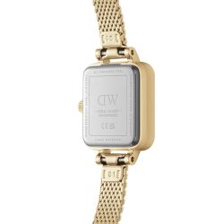 Reloj Daniel Wellington Quadro Mini Evergold Champagne