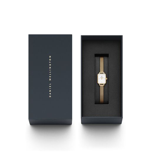 Daniel Wellington Quadro Mini Evergold Uhr