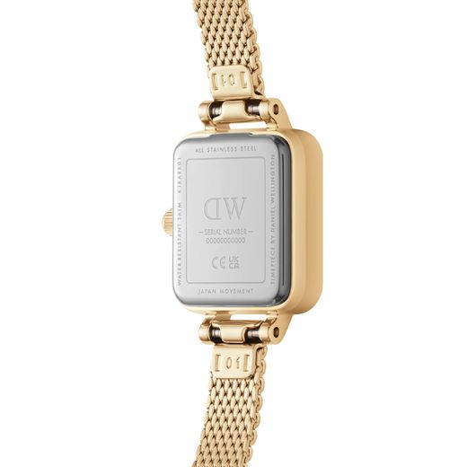 Daniel Wellington Quadro Mini Evergold Uhr