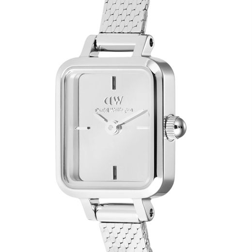Reloj Daniel Wellington Quadro Mini Reflection Silver