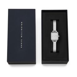 Reloj Daniel Wellington Quadro Mini Reflection Silver
