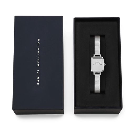 Reloj Daniel Wellington Quadro Mini Reflection Silver