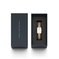 Daniel Wellington Quadro Pressed Evergold Uhr