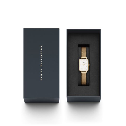 Daniel Wellington Quadro Pressed Evergold Uhr