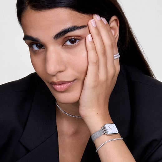 Reloj Daniel Wellington Quadro Pressed Sterling