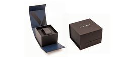 Montre homme en acier Ip or avec cadran or et chronographe