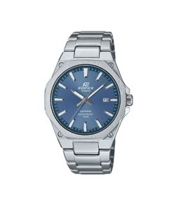 Reloj de hombre Casio Edifice en acero con cristal de zafiro y esfera marino