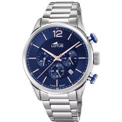 Reloj de hombre Lotus Chrono con esfera azul 18688/2