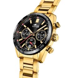 Reloj de hombre Lotus Chrono dorado 18917/6