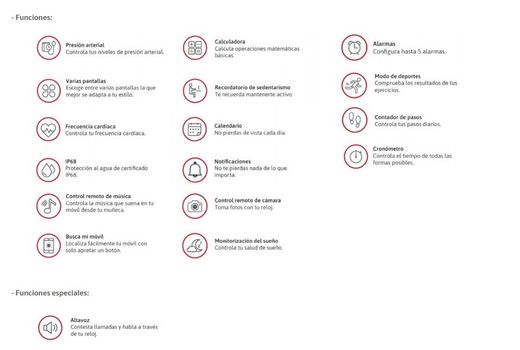 Montre pour homme Lotus smartwatch avec deux bracelets, silicone bleu et silicone noir. Avec haut-parleur et microphone.