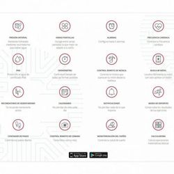 Reloj de hombre smartwatch Lotus con dos correas silicona negra combinadas con piel marrón y piel negra.