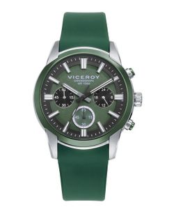 Reloj de hombre Viceroy Abraham Mateo 401505 Crono Verde