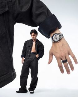 Reloj de hombre Viceroy Abraham Mateo 401507 Crono Gris