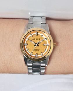 Reloj de mujer Viceroy Abraham Mateo 401348 Amarillo