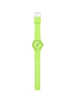 Reloj Casio LQ-24 color verde con detalles azules