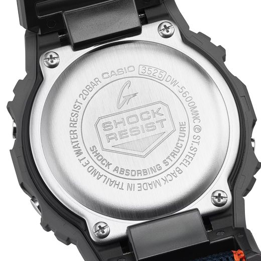 Reloj digital G-Shock DW-5600 FIDLOCK Orange