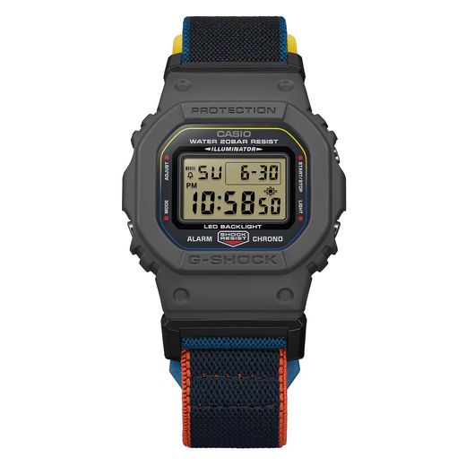 Reloj digital G-Shock DW-5600 FIDLOCK Orange